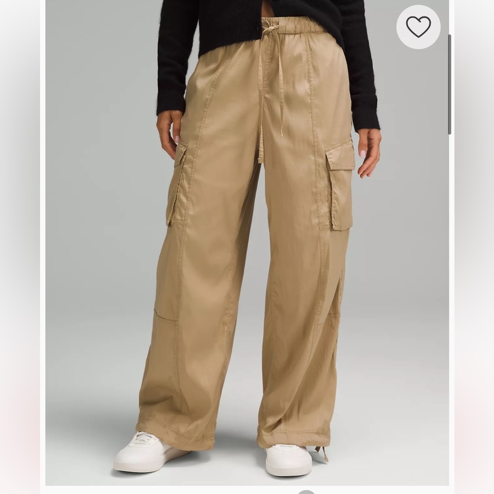 Lululemon Athletica Tan Cargo Pants